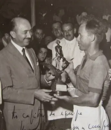 Troféu Governador Jorge Lacerda conquistado em 1956