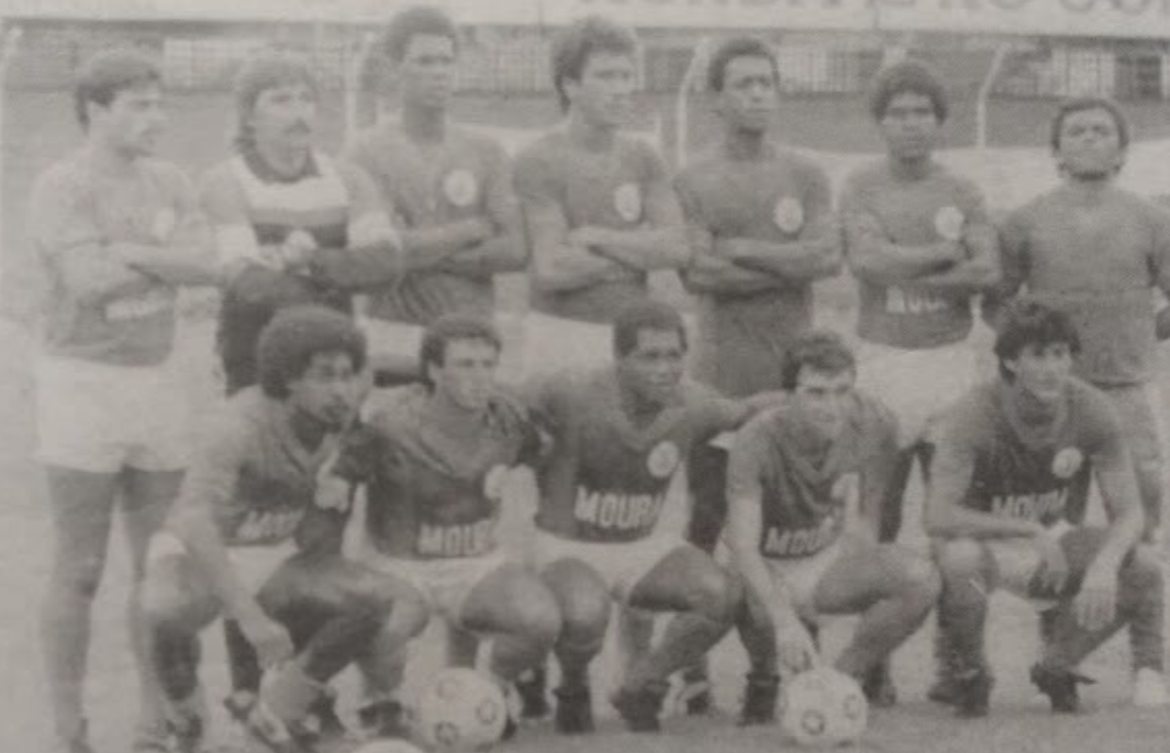 Marcílio Dias vice-campeão catarinense em 1986