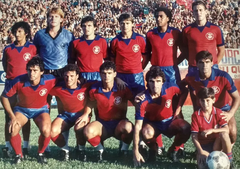 Time do Marcílio Dias conhecido como Siri Mecânico em 1988/89