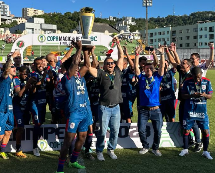 Marcílio Dias tricampeão da Copa Santa Catarina em 2023