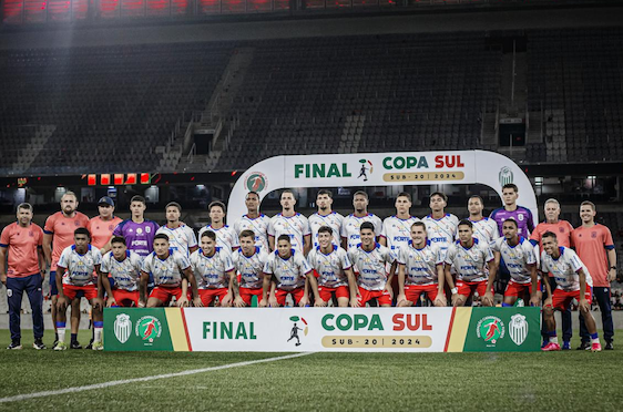 Marcílio Dias vice-campeão da Copa Sul Sub-20 2024