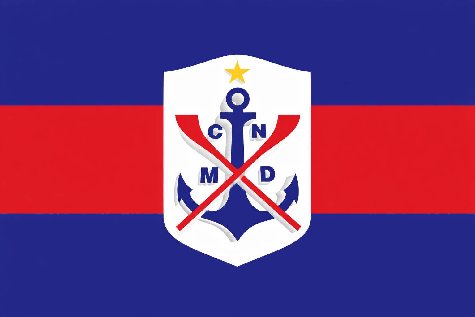 Bandeira do Clube Náutico Marcílio Dias